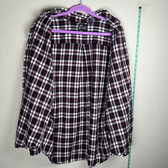 Champs Button Down Long Sleeve Shirt Men's Size L 100% Cotton - Picture 8 of 9